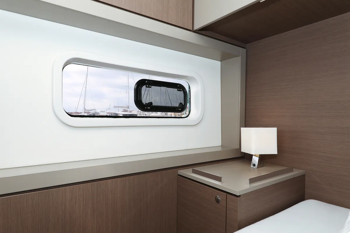Cabin on Triton, a Bali 4.6 catamaran at Trogir, Croatia