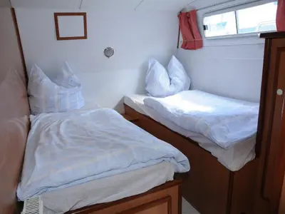 Cabin on Aphrodite, a Gulet Tarpon 42 TP motorboat at Lübz, Germany