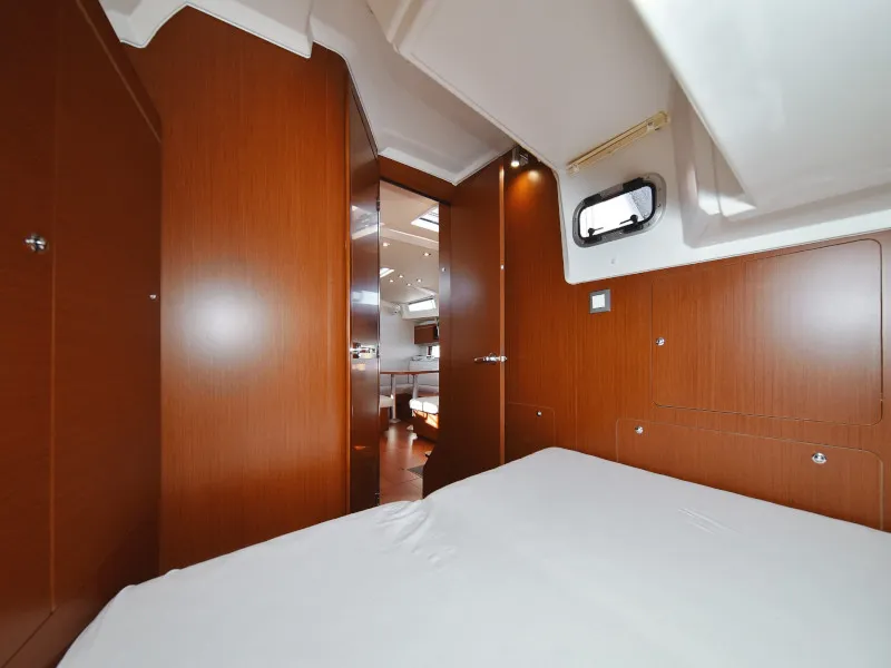 Cabin on Antonela M, a Beneteau Oceanis 46.1 sailboat at Zadar, Croatia