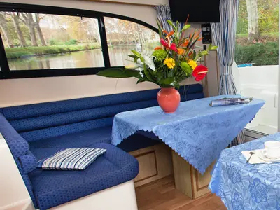 Salon of Elegance - Comfort 22, a Cygnet Elegance motorboat at Decize, France