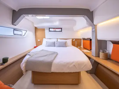 Cabin on TWISTER, a Excess 14 catamaran at Municipal Unit of Lefkada, Greece