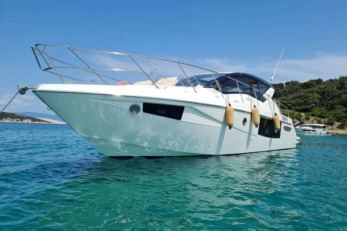 Hakuna Matata, a Cranchi M44 HT motor yacht at Punat, Croatia