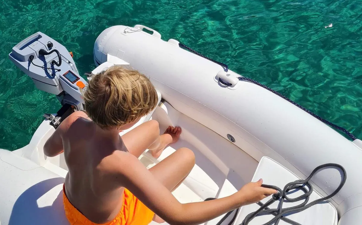 Hakuna Matata, a Cranchi M44 HT motor yacht at Punat, Croatia