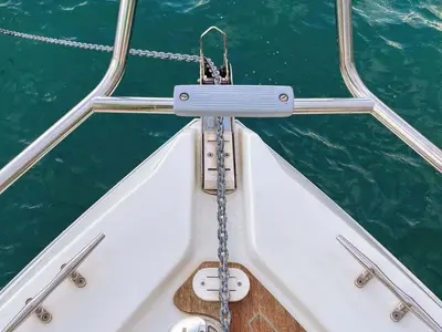 Hakuna Matata, a Cranchi M44 HT motor yacht at Punat, Croatia