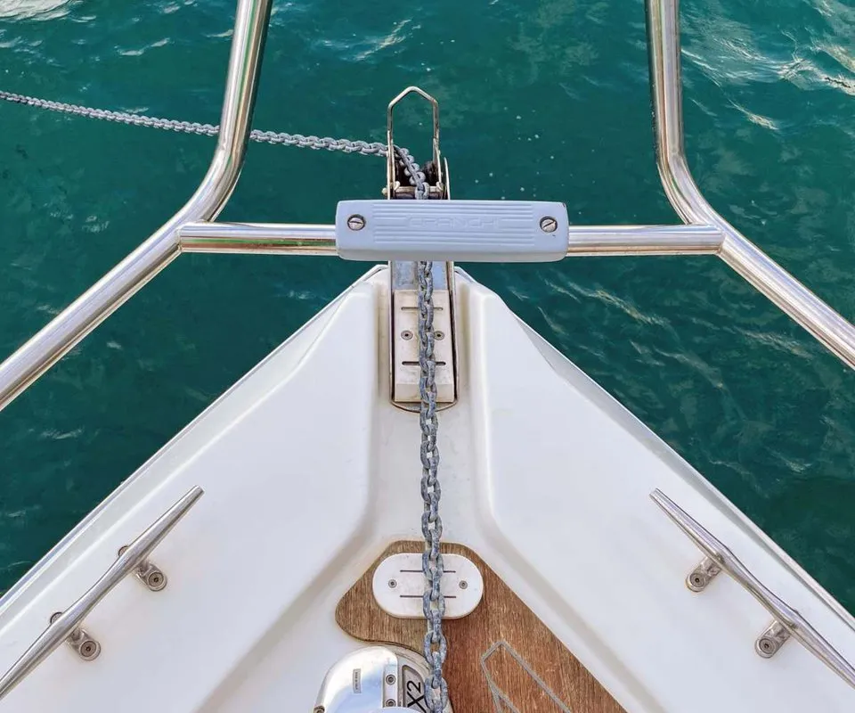 Hakuna Matata, a Cranchi M44 HT motor yacht at Punat, Croatia