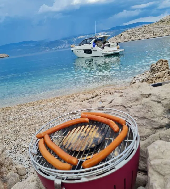 Hakuna Matata, a Cranchi M44 HT motor yacht at Punat, Croatia
