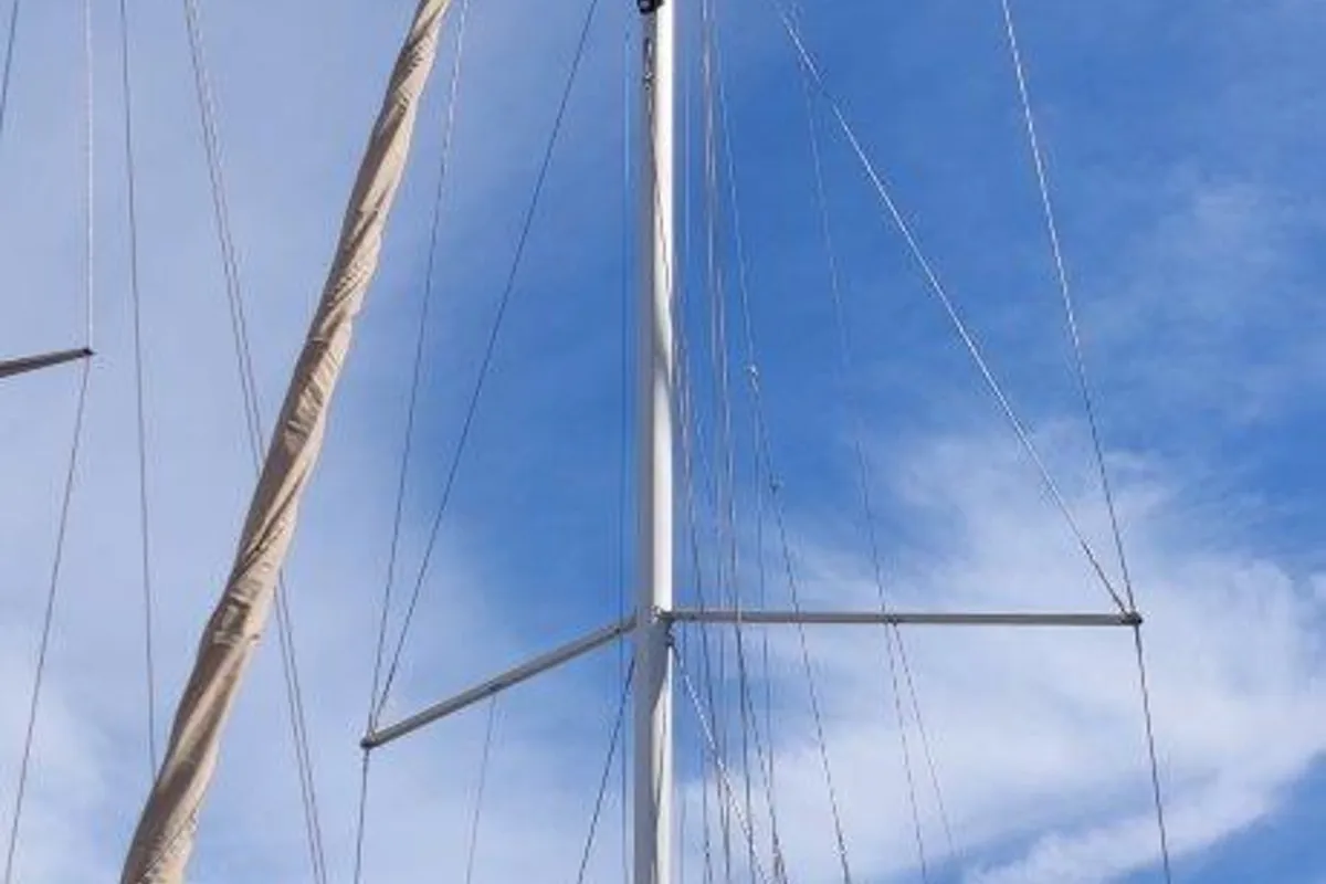 Joy AS, a Dufour 350 sailboat at Izola / Isola, Slovenia