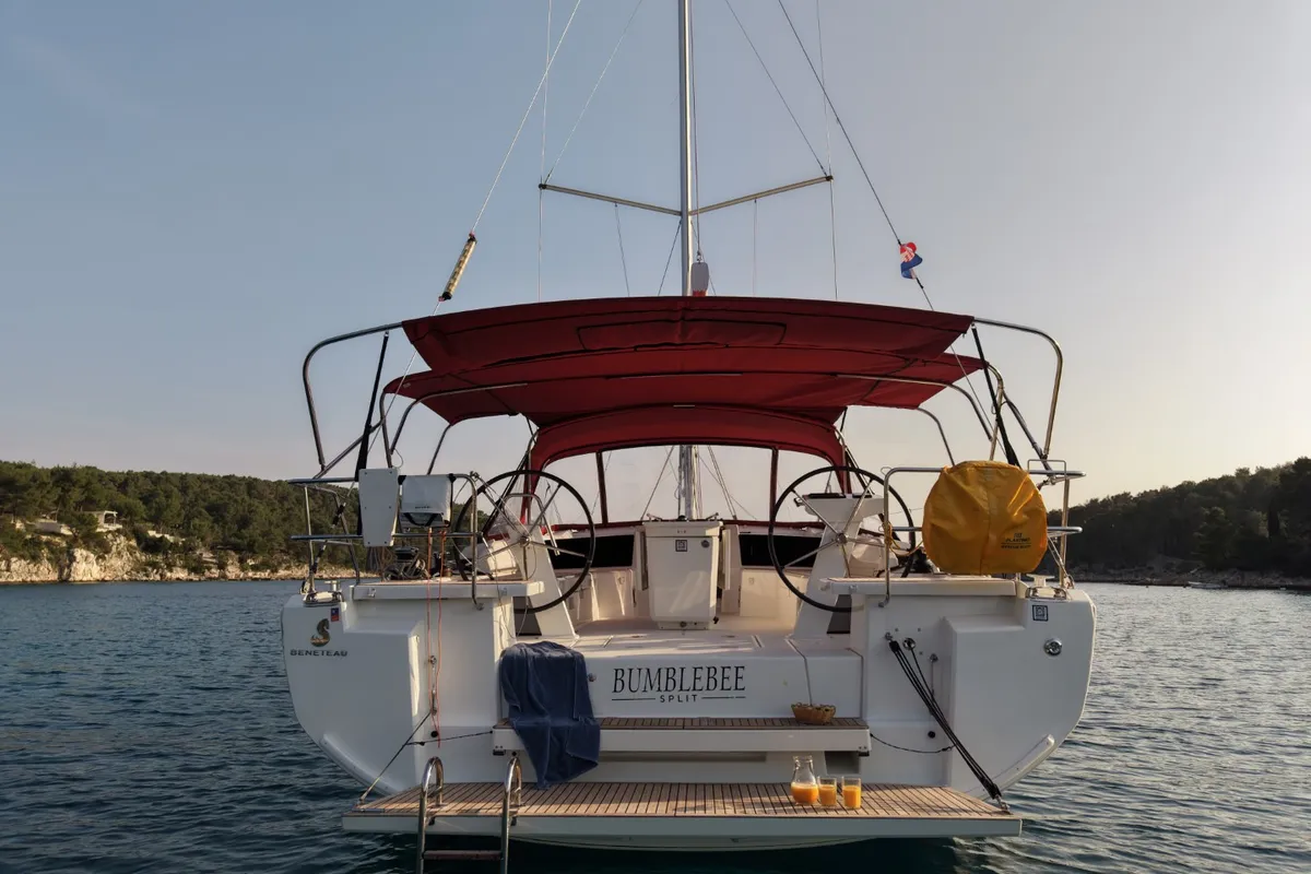 Bumblebee, a Beneteau Oceanis 46.1 sailboat at Split, Croatia