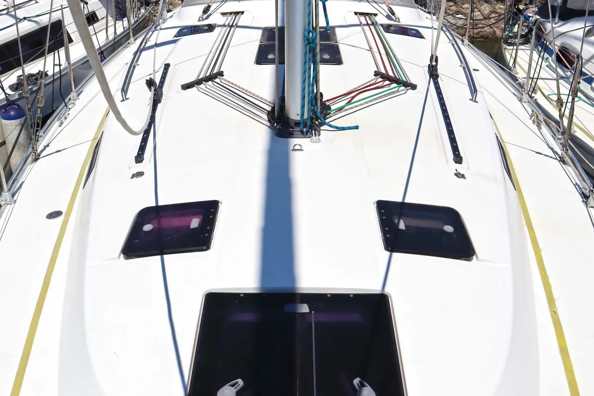 FORTUNA REDUX, a Bavaria Cruiser 40 sailboat at Municipal Unit of Nea Peramos, Greece