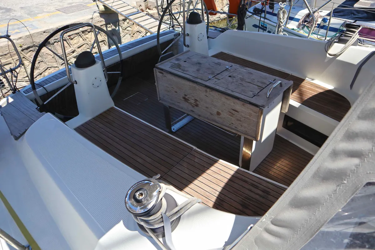 FORTUNA REDUX, a Bavaria Cruiser 40 sailboat at Municipal Unit of Nea Peramos, Greece