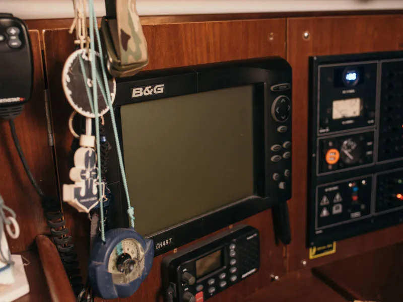Ekaterini, a Beneteau Oceanis 411 sailboat at Volos, Greece