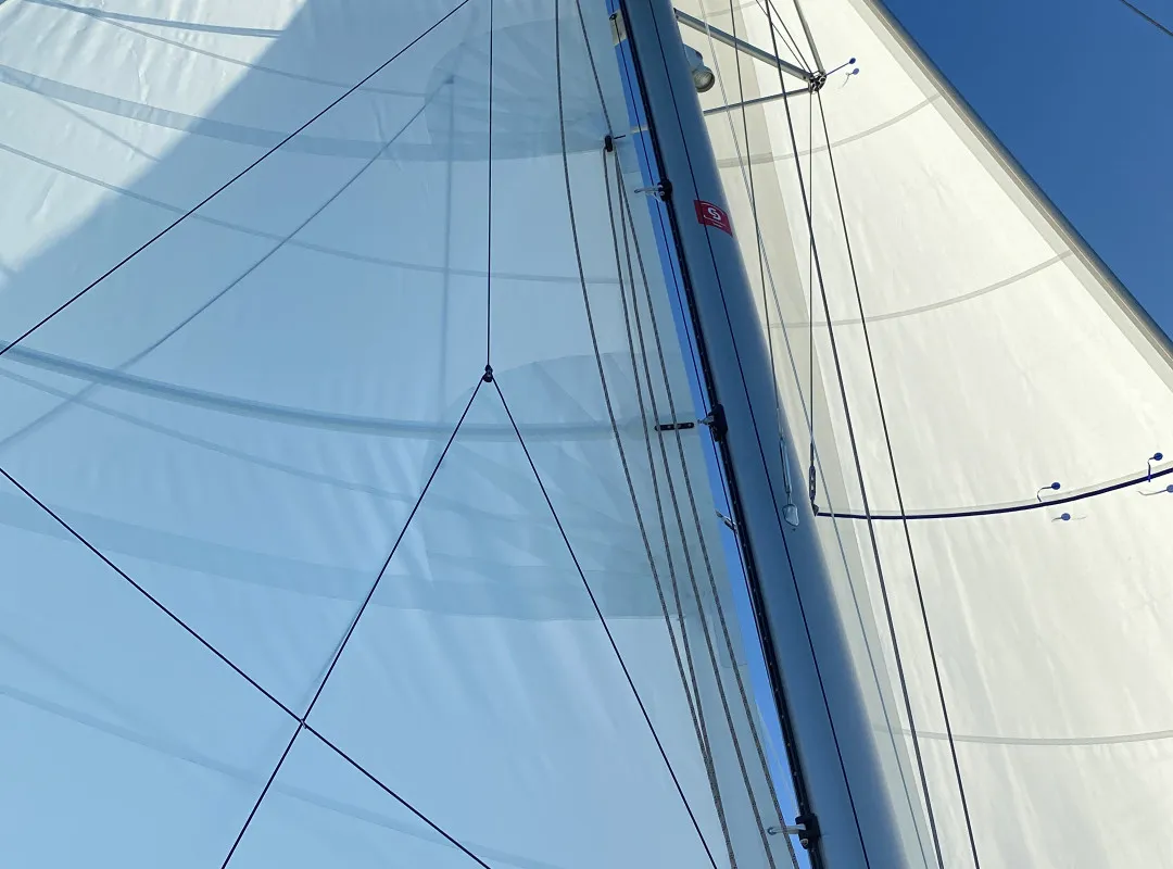 Dream of Liberty, a Lagoon 42 catamaran at Grad Biograd na Moru, Croatia