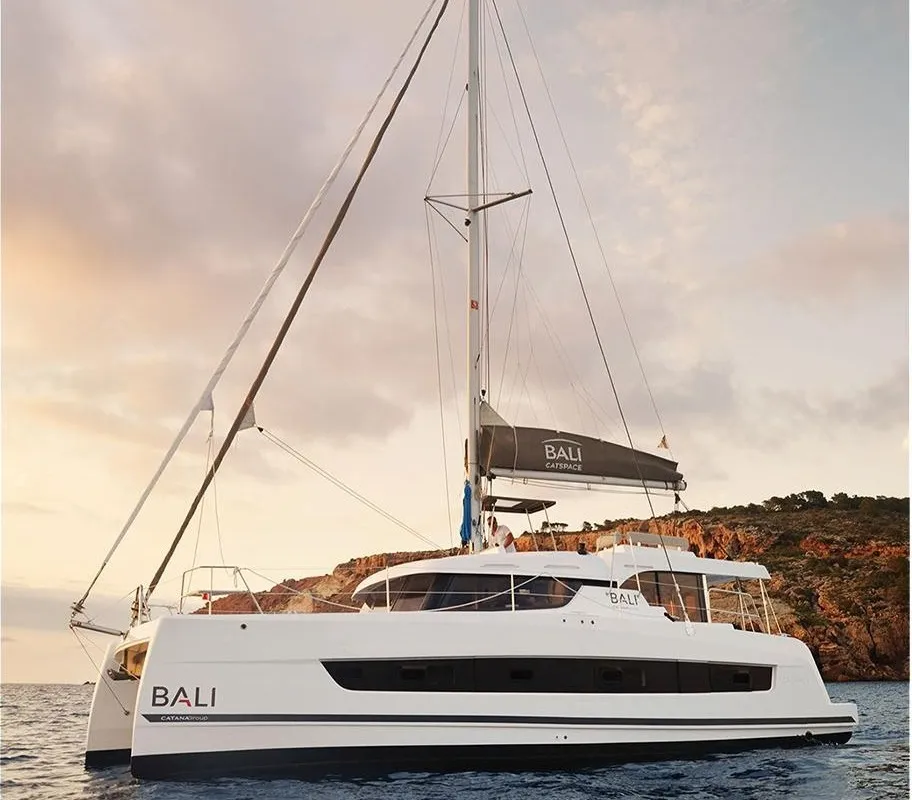 Classic, a Bali 4.0 catamaran at Ribishi, Saint Vincent and the Grenadines