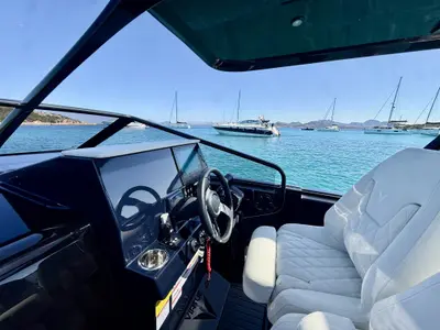 Virtue V10 Top, a Virtue V10 Top motorboat at Olbia, Italy