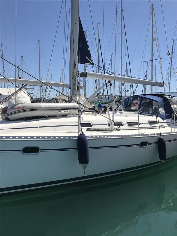 Exterior view of Classic, a Elan 45 sailboat at Municipal Unit of Ellomenos, Greece