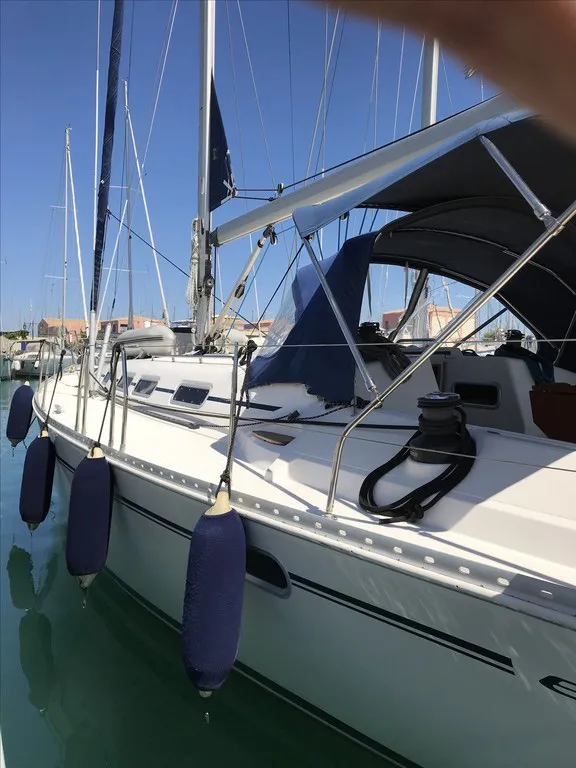 Exterior view of Classic, a Elan 45 sailboat at Municipal Unit of Ellomenos, Greece