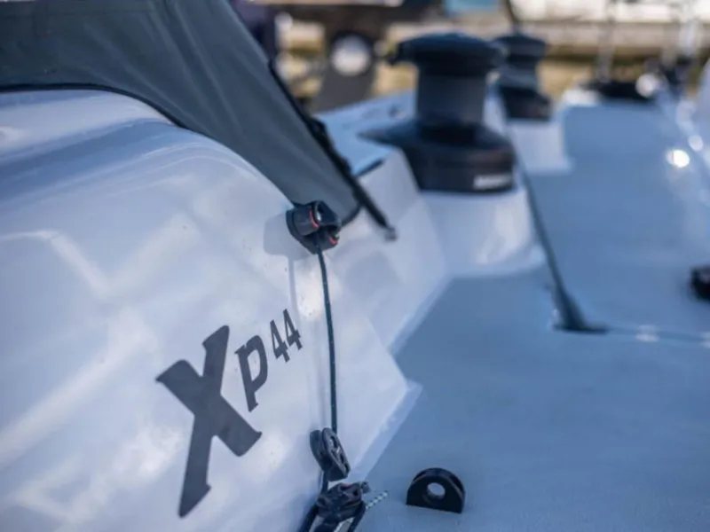 Gazelle, a X-Yachts Xp 44 sailboat at Lavrion, Greece