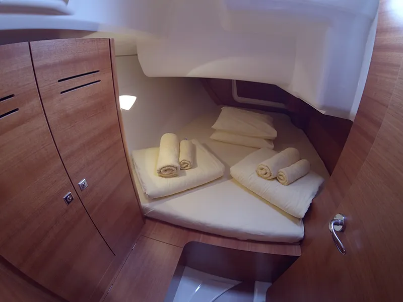 Cabin on Luka, a Dufour 350 GL sailboat at Grad Šibenik, Croatia