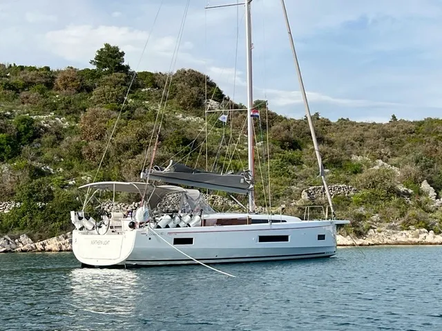 Exterior view of Northern Light, a Beneteau Oceanis 40.1 sailboat at Grad Trogir, Croatia