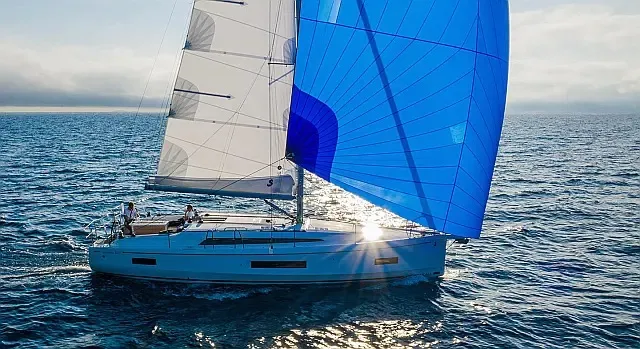 Exterior view of Northern Light, a Beneteau Oceanis 40.1 sailboat at Grad Trogir, Croatia