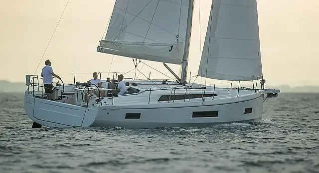 Exterior view of Northern Light, a Beneteau Oceanis 40.1 sailboat at Grad Trogir, Croatia