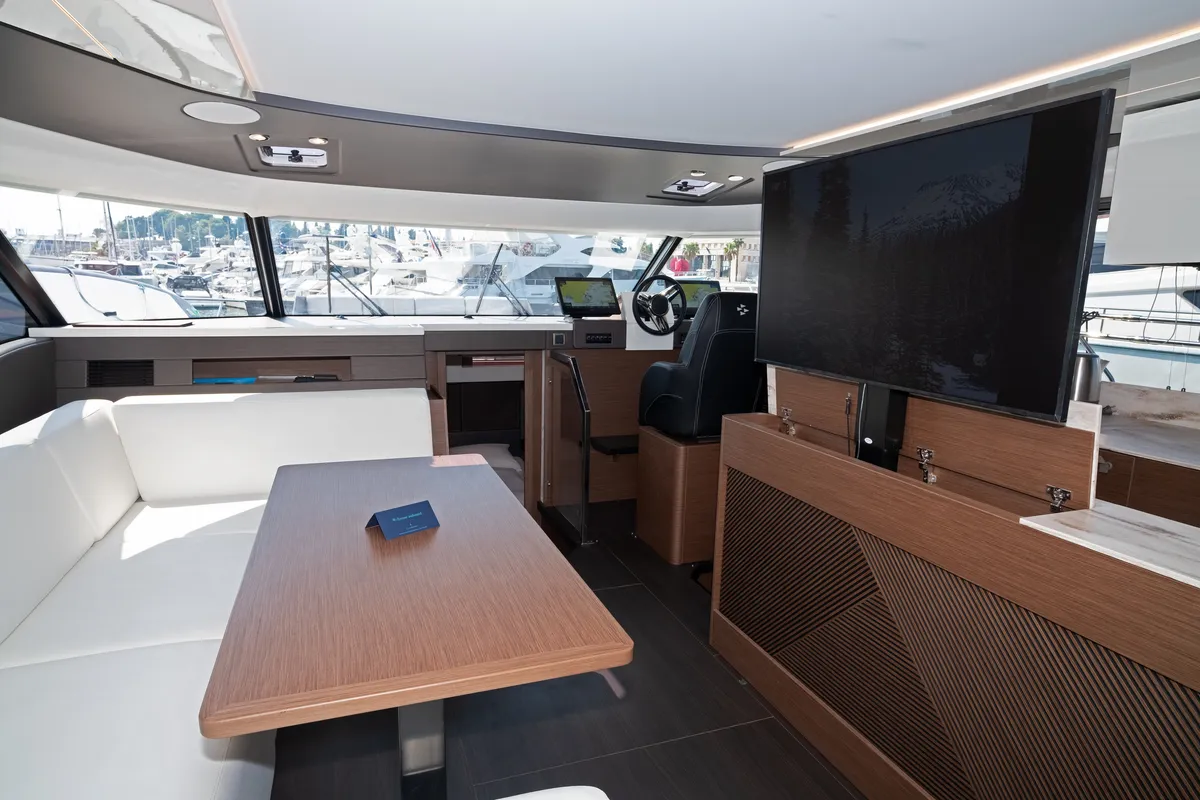Cabin on M-Key, a Prestige M48 catamaran at Dubrovnik, Croatia