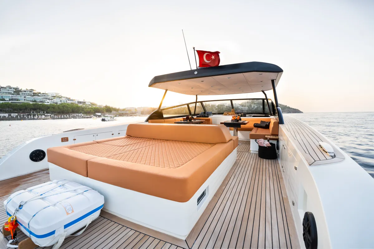 Exterior view of Phantom, a Gulet Motoryacht motor yacht at Bodrum, Turkey
