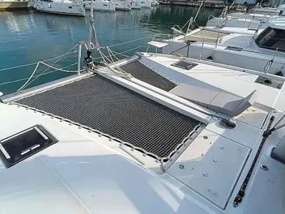 Mint Cooler V, a Excess 11 - 4 + 1 + 1 cab. catamaran at Pula, Croatia