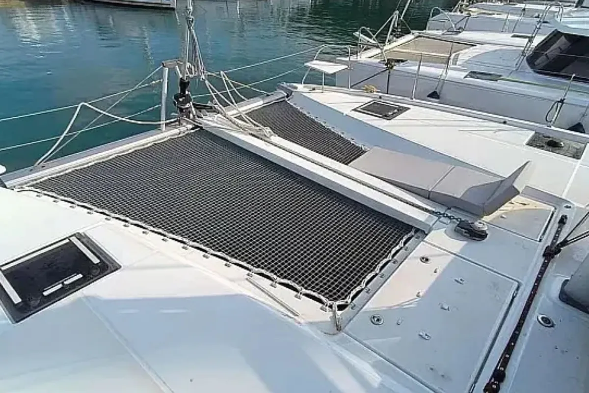 Mint Cooler V, a Excess 11 - 4 + 1 + 1 cab. catamaran at Pula, Croatia