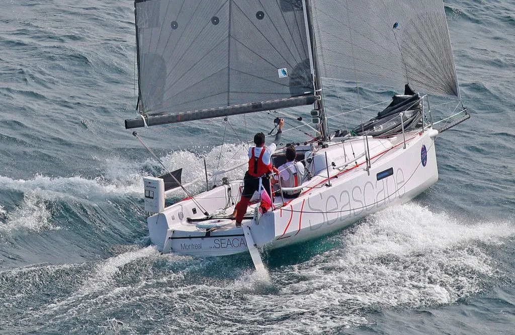 Exterior view of Dupin, a Seascape 27 sailboat at Šibenik, Croatia