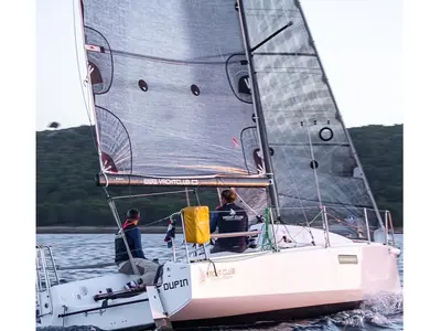 Exterior view of Dupin, a Seascape 27 sailboat at Šibenik, Croatia