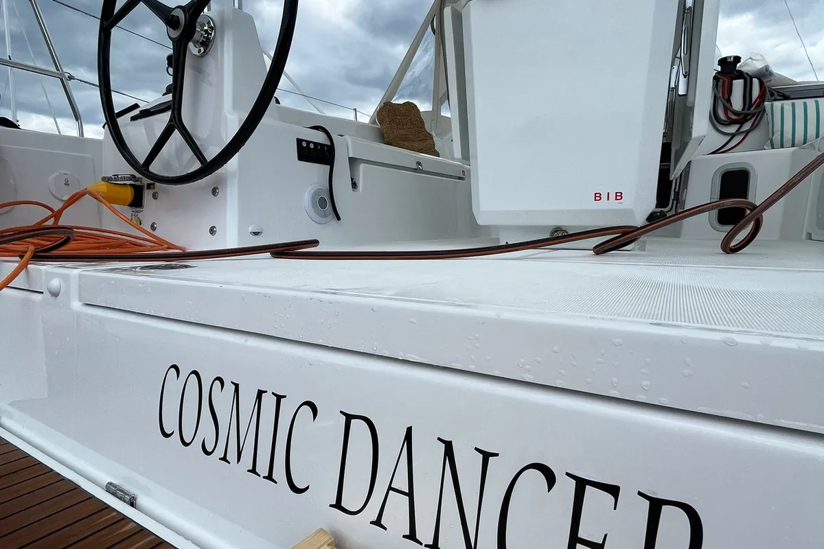 COSMIC DANCER, a Beneteau Oceanis 40.1 sailboat at Split, Croatia