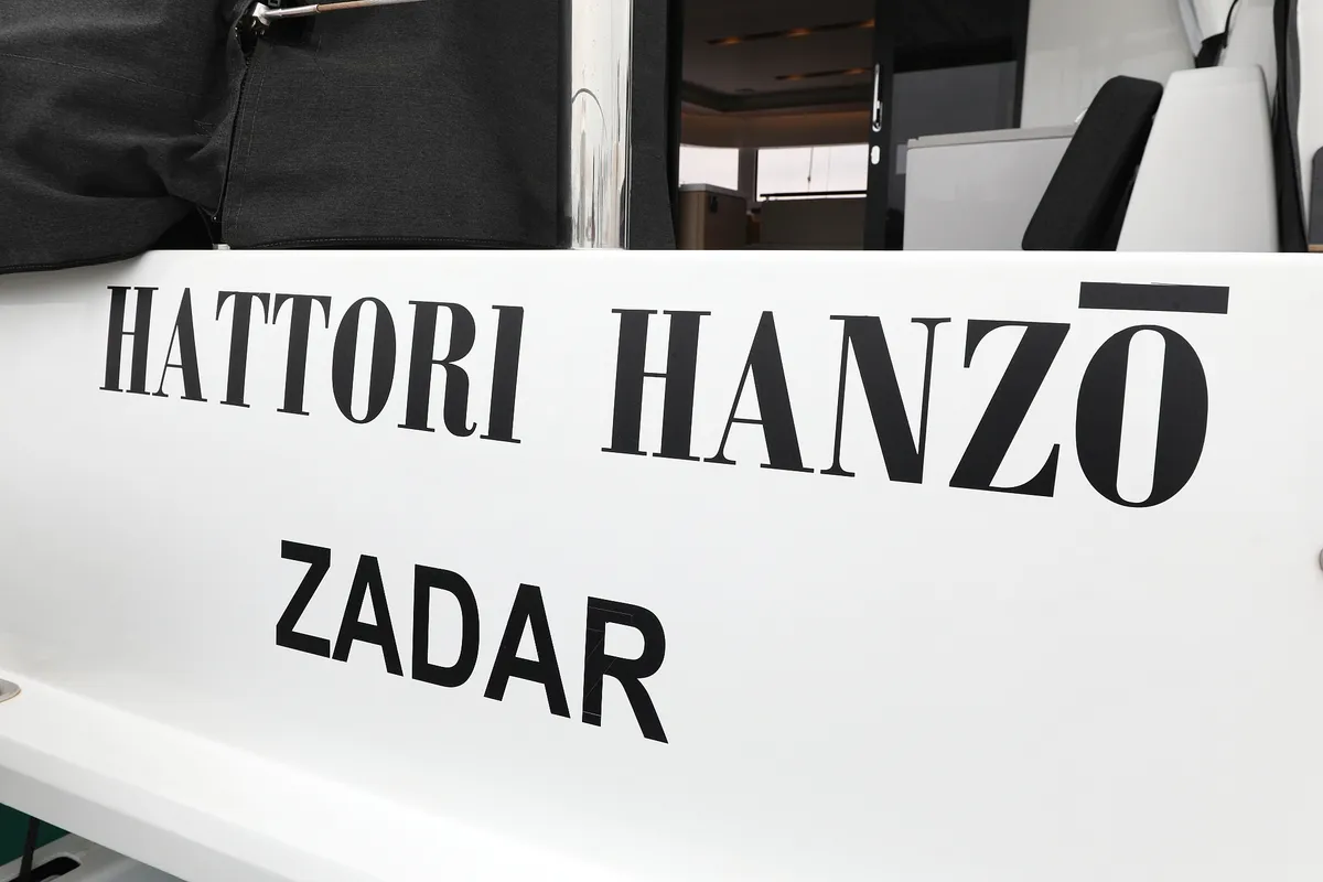 Hattori Hanzō, a Lagoon 51 catamaran at Općina Sukošan, Croatia