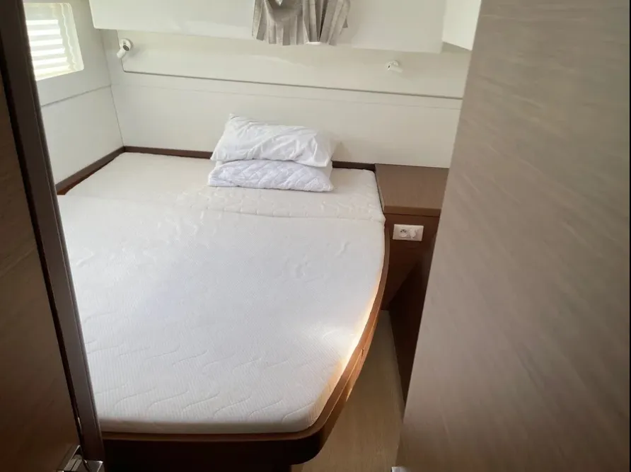Cabin on Lagoon 40, a catamaran at Lefkada, Greece