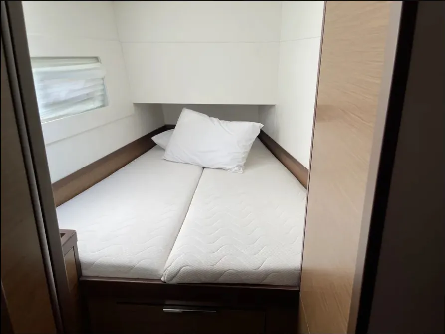 Cabin on Lagoon 40, a catamaran at Lefkada, Greece