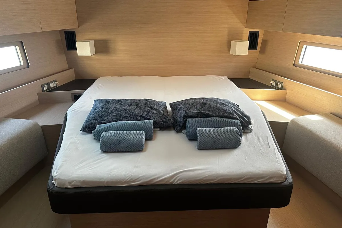 Cabin on Marny, a Beneteau Oceanis 51.1 sailboat at Rogoznica, Croatia