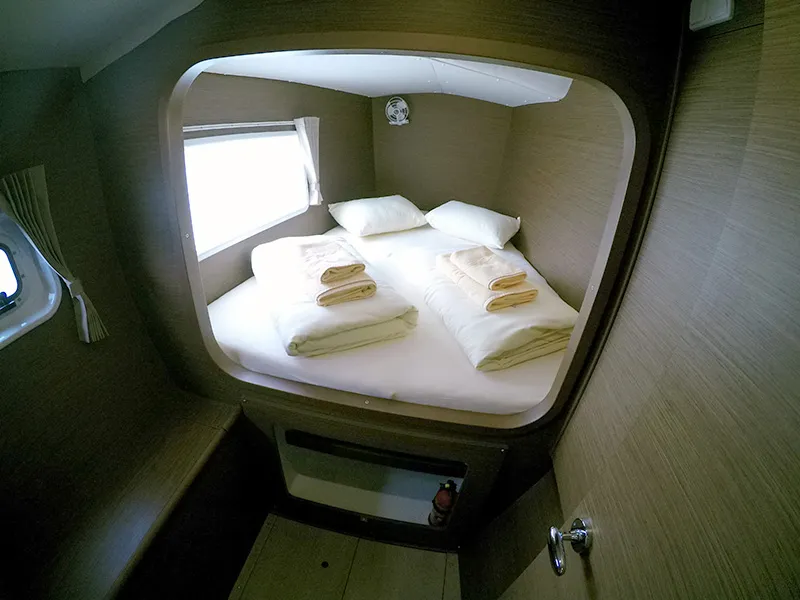 Cabin on Maya, a Lagoon 380 catamaran at Grad Šibenik, Croatia