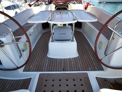 Tina, a Jeanneau 53 - 5 + 1 cab. sailboat at Biograd na Moru, Croatia