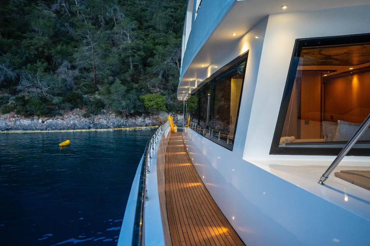 Lila Trawler, a Motoryacht motor yacht at Fethiye, Turkey