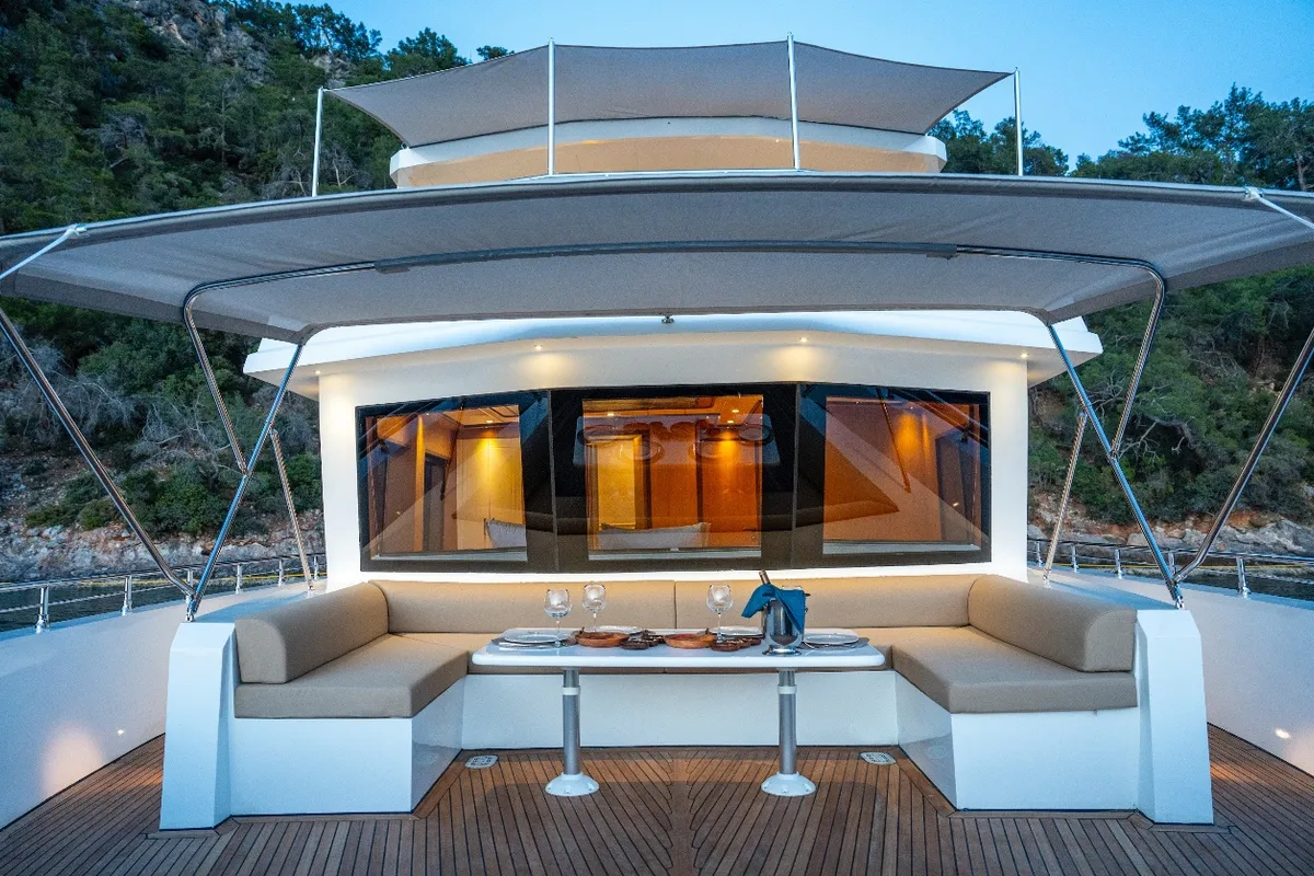 Lila Trawler, a Motoryacht motor yacht at Fethiye, Turkey