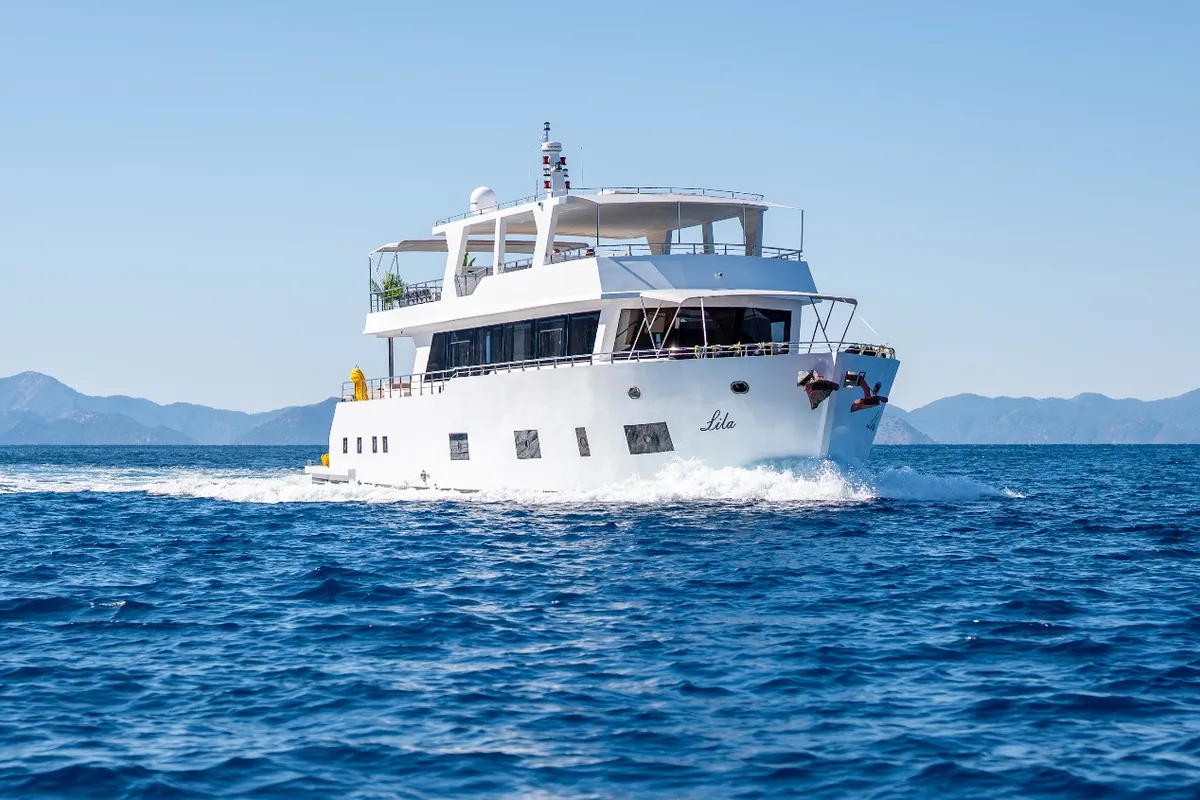 Lila Trawler, a Motoryacht motor yacht at Fethiye, Turkey