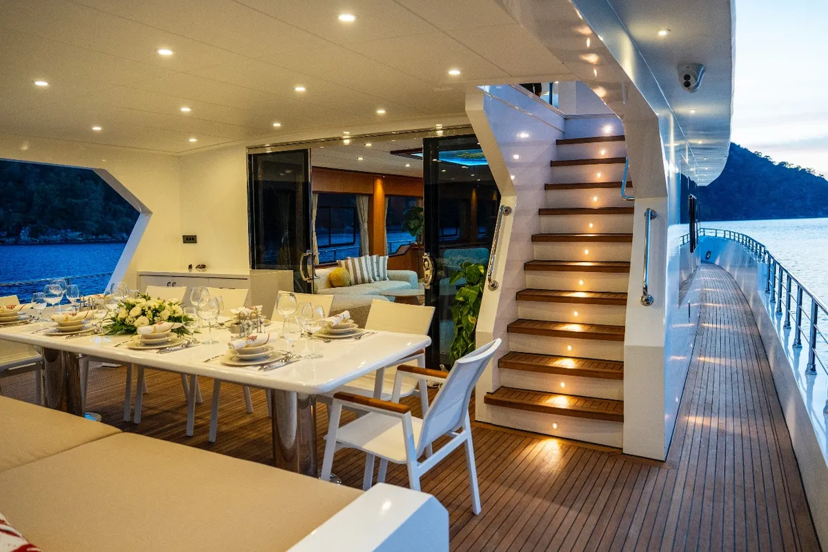 Lila Trawler, a Motoryacht motor yacht at Fethiye, Turkey
