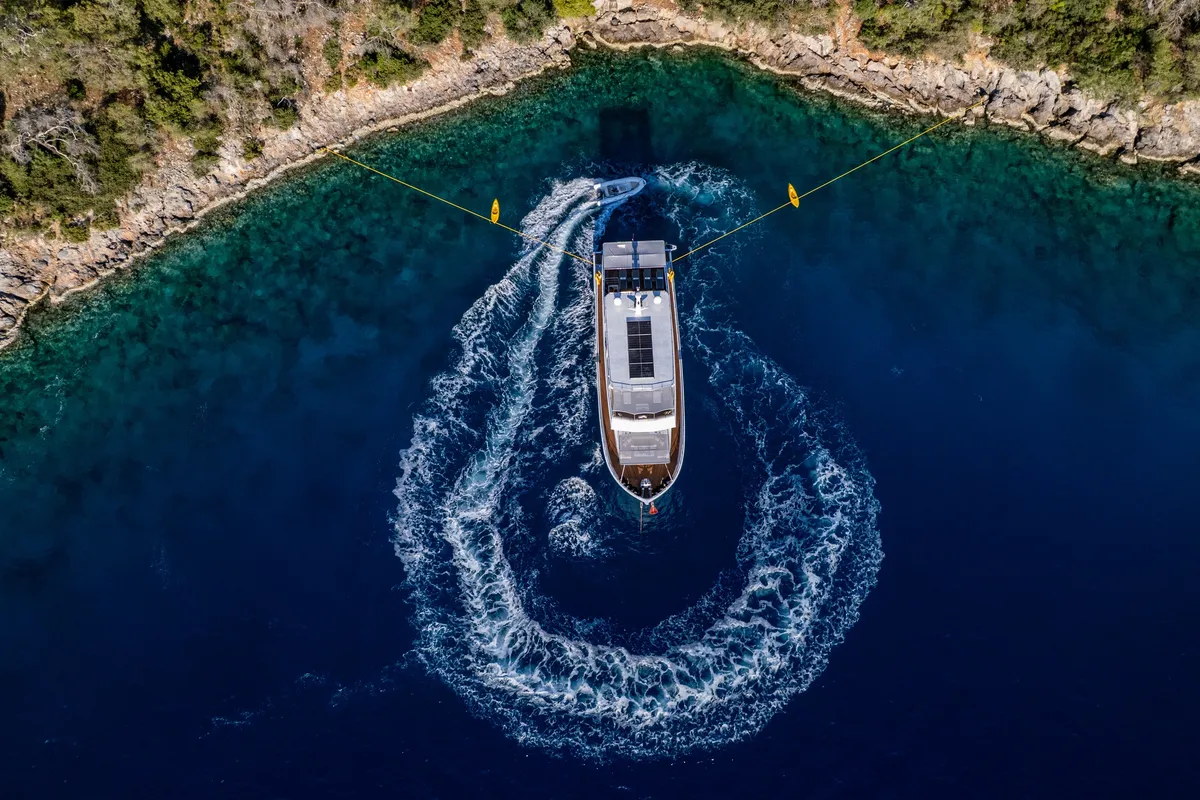 Lila Trawler, a Motoryacht motor yacht at Fethiye, Turkey
