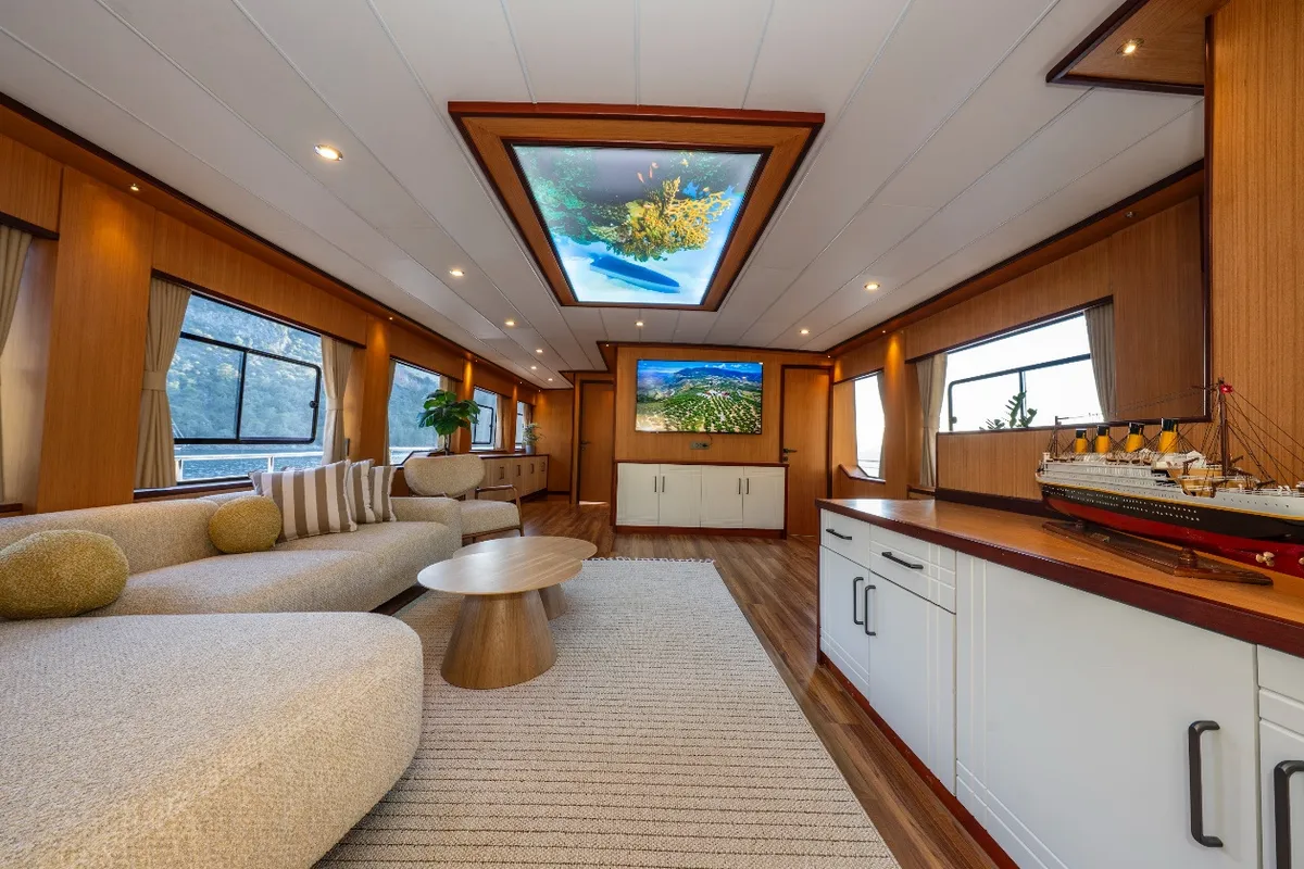 Lila Trawler, a Motoryacht motor yacht at Fethiye, Turkey