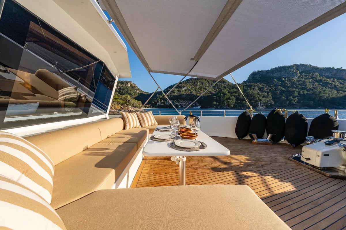 Lila Trawler, a Motoryacht motor yacht at Fethiye, Turkey