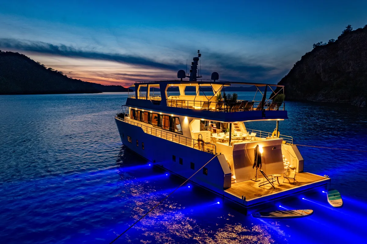 Lila Trawler, a Motoryacht motor yacht at Fethiye, Turkey