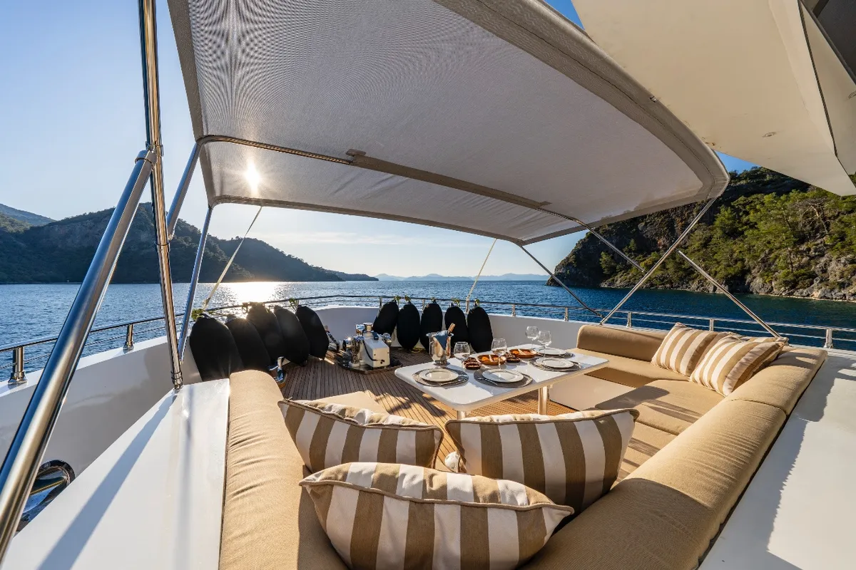 Lila Trawler, a Motoryacht motor yacht at Fethiye, Turkey
