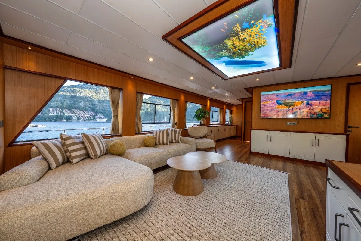 Lila Trawler, a Motoryacht motor yacht at Fethiye, Turkey
