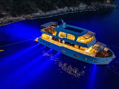Lila Trawler, a Motoryacht motor yacht at Fethiye, Turkey