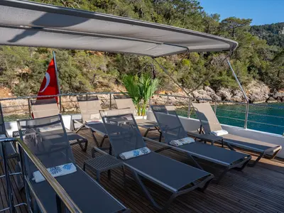 Lila Trawler, a Motoryacht motor yacht at Fethiye, Turkey